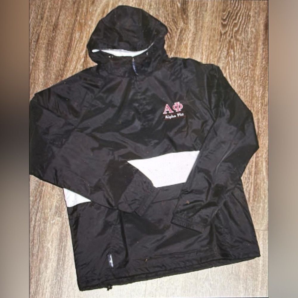 BRAND NEW 1/4 Zip Anorak Alpha Phi Rain Jacket GREAT DEAL